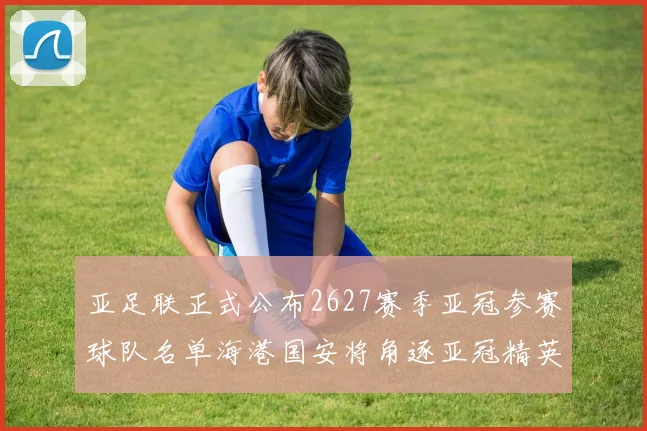 亚足联正式公布2627赛季亚冠参赛球队名单海港国安将角逐亚冠精英联赛